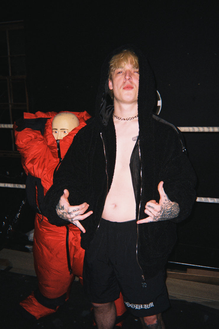 Black Sherpa Jacket