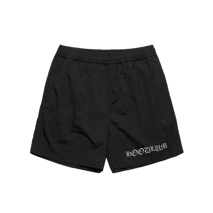 Logo Embroidered Swim Shorts