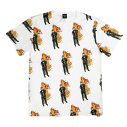 Fire All-Over Print T-Shirt