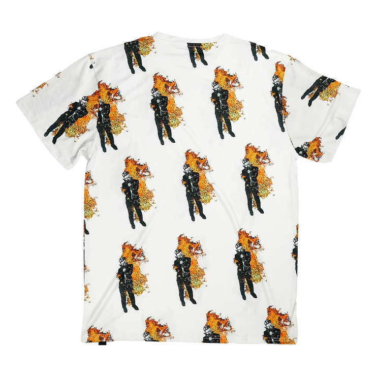 Fire All-Over Print T-Shirt